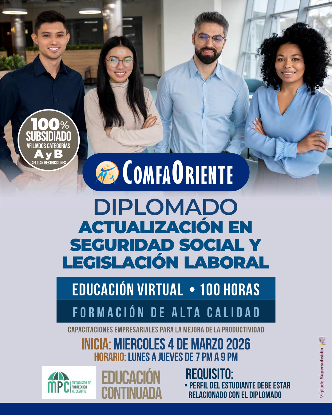 DIPLOMADO ACTUALIZACION SEGURIDAD SOCIAL LEGISLACION LABORAL - POST