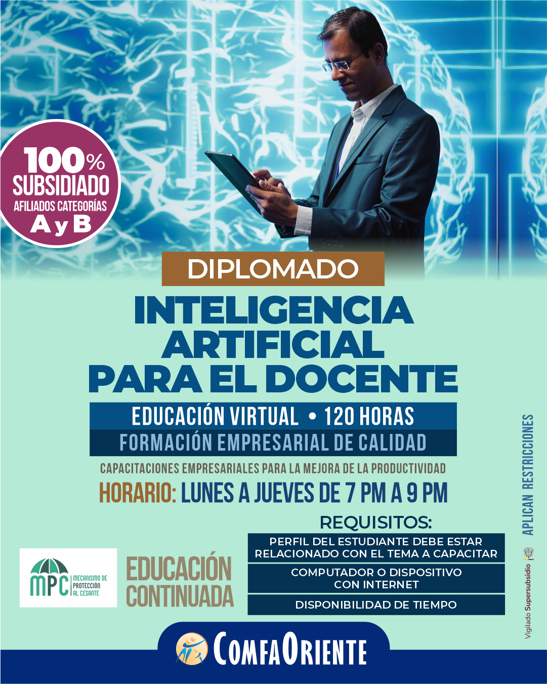 DIPLOMADO INTELIGENCIA ARTIFICIAL PARA EL DOCENTES POST
